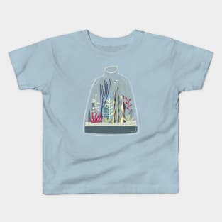 Terrarium Cactus Succulent Houseplants Kids T-Shirt